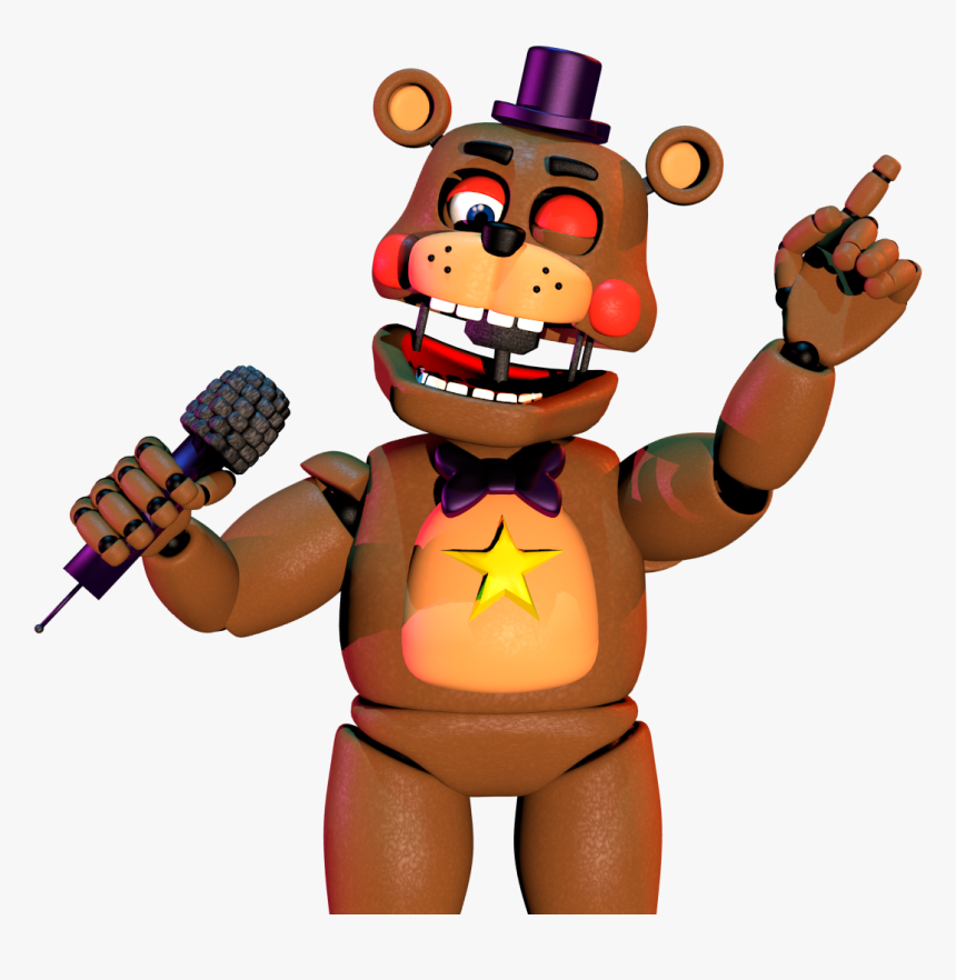 Fnaf Ultimate Custom Night Rockstar Freddy, HD Png Download, Free Download