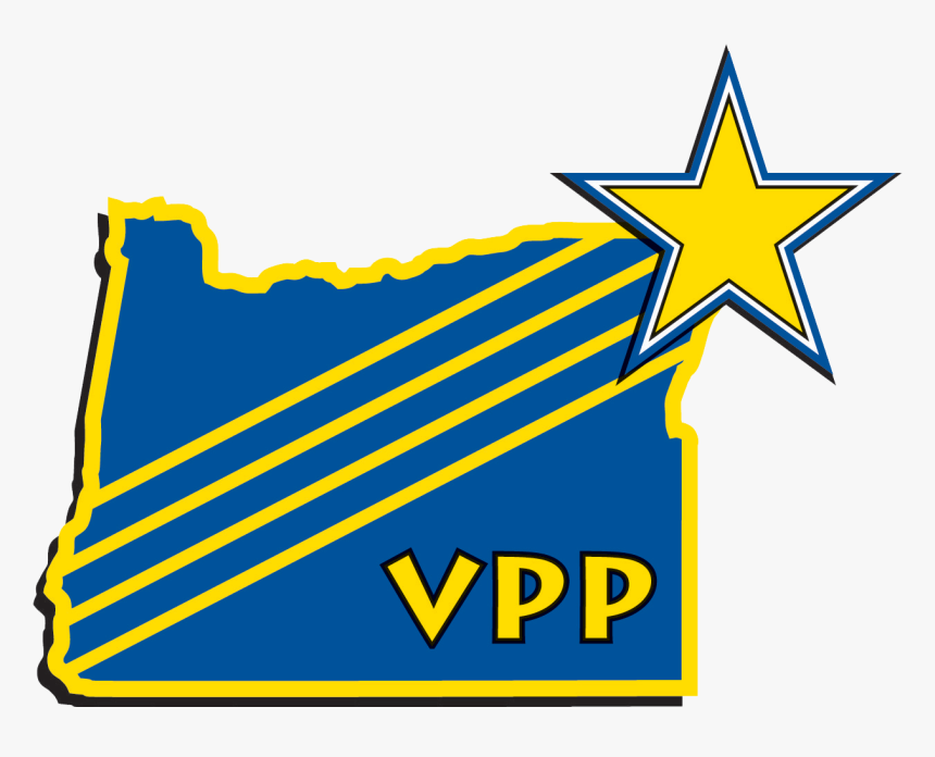 Rockstar Energy Star Clipart , Png Download - Oregon Osha Vpp, Transparent Png, Free Download