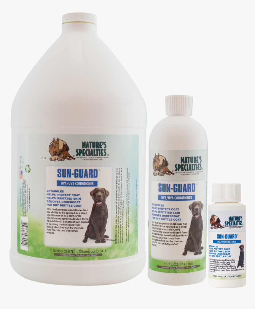 Sun Guard® Conditioner For Dogs & Cats"
 Data Zoom="//cdn - Nature's Specialties Quick Relief Neem Shampoo, HD Png Download, Free Download