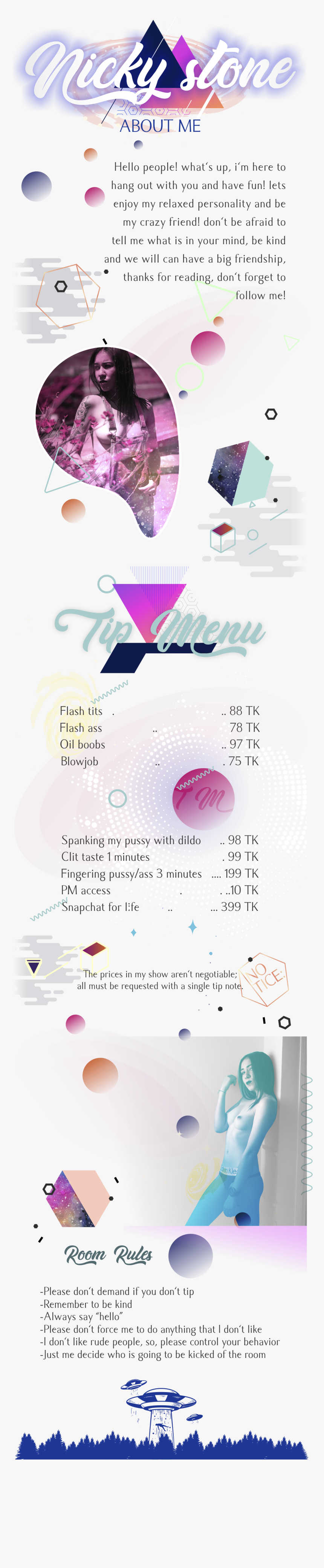 ♥nicky Stone♪♫ Free Cam Bio - Paper, HD Png Download, Free Download
