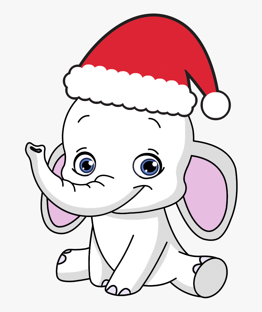 10 Awesome White Elephant Gift Ideas - Baby Elephant Cartoon Coloring Pages, HD Png Download, Free Download