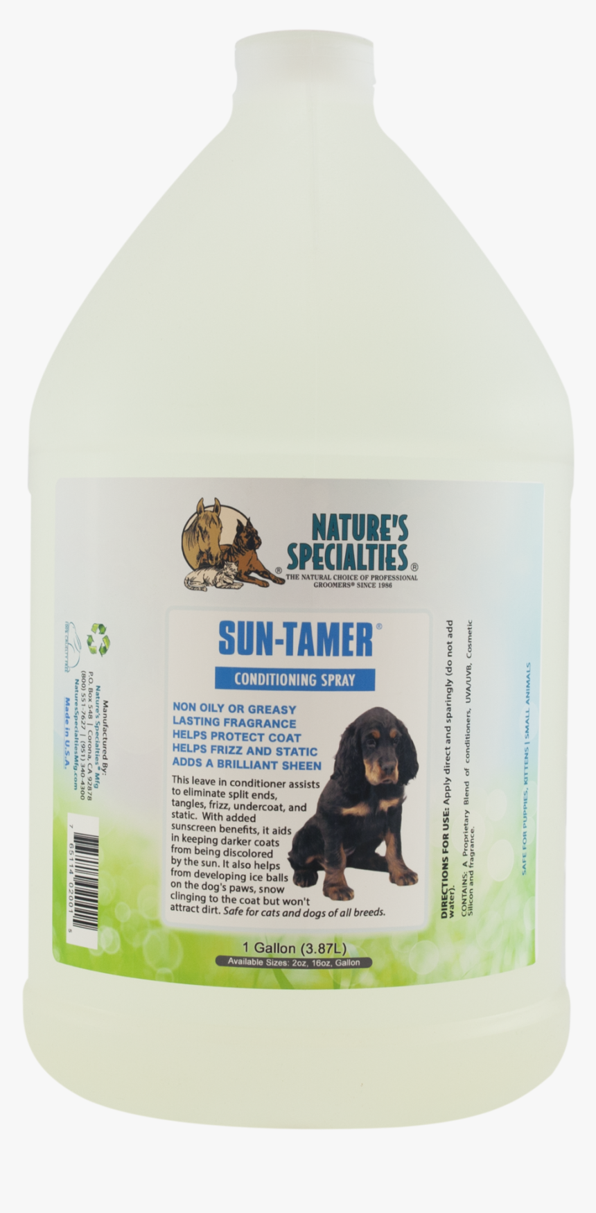 Sun Tamer® Spray For Dogs & Cats"
 Data Zoom="//cdn - Skunk, HD Png Download, Free Download