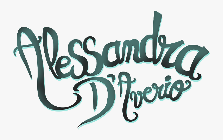 Alessandra D"averio - Calligraphy, HD Png Download, Free Download