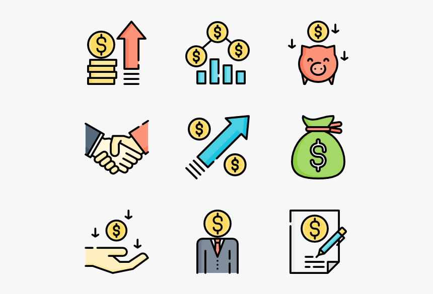 Investment - Pixel Icons Png, Transparent Png, Free Download