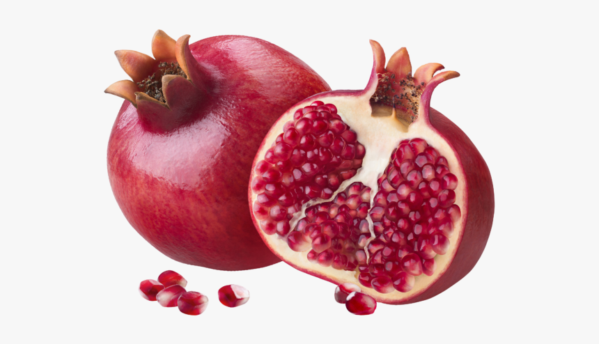 Pomegranate Whole And Half, HD Png Download, Free Download