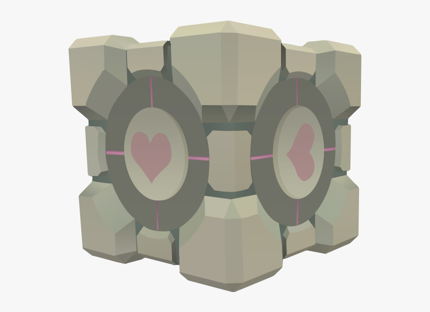 Weighted Companion Cube, HD Png Download, Free Download