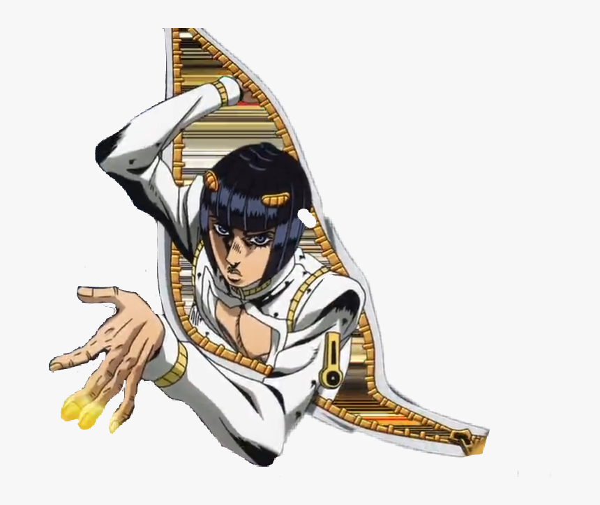 #jjba #jojo #brunobucciarati #anime #zipper #stand - Sticky Fingers Jojo Zipper, HD Png Download, Free Download