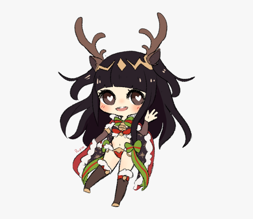 Doodled Tharja"s Christmas Outfit - Cartoon, HD Png Download, Free Download