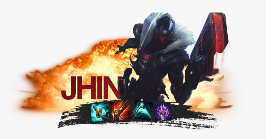 34523 - League Of Legends Jhin Png, Transparent Png, Free Download