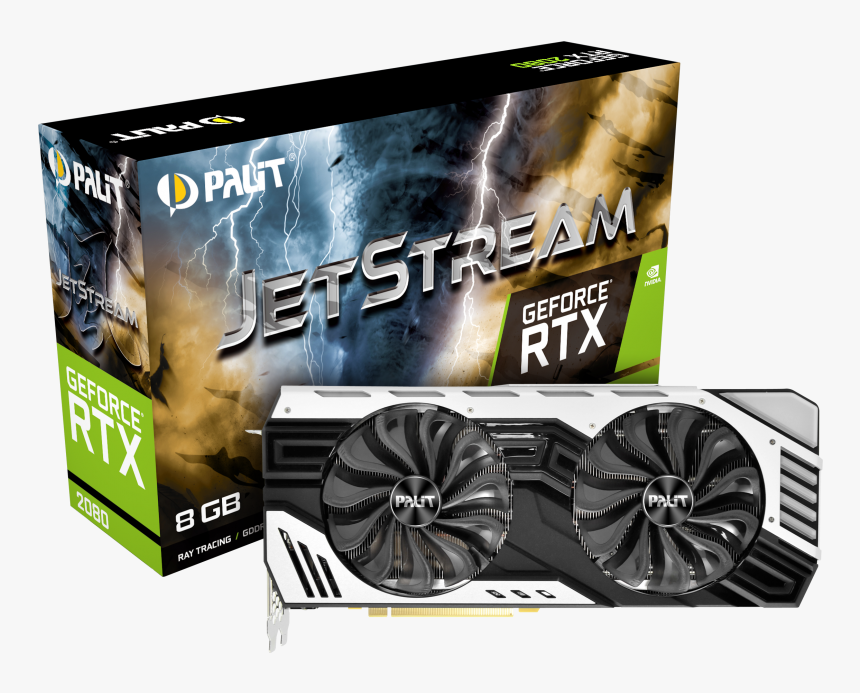 Palit Rtx 2080 Jetstream 8gb - Palit Rtx 2080 Super Jetstream 8g, HD Png Download, Free Download