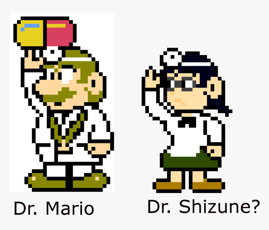 My Attempt At Turning Dr - 8 Bit Doctor Mario, HD Png Download, Free Download