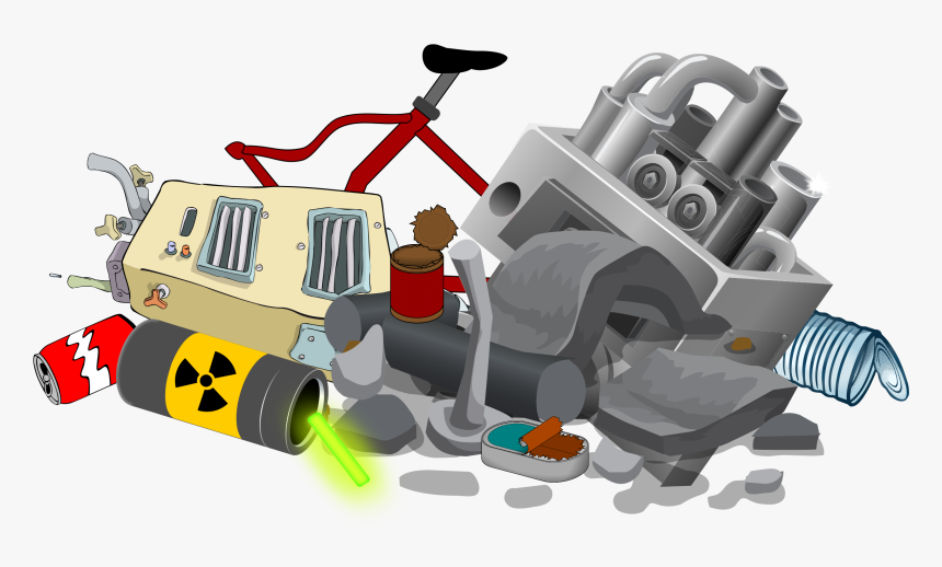 Toy,lego,motor Vehicle - Metal Waste Clipart Png, Transparent Png, Free Download