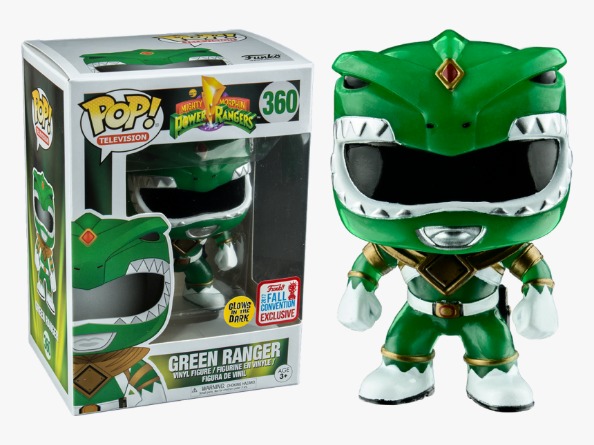 Funko Pop Green Ranger Gitd, HD Png Download, Free Download