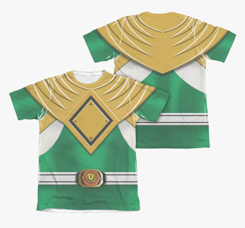 Order Mighty Morphin Power Rangers Green Ranger T-shirt, HD Png Download, Free Download