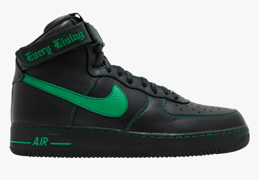 Black And Green Air Force 1, HD Png Download, Free Download