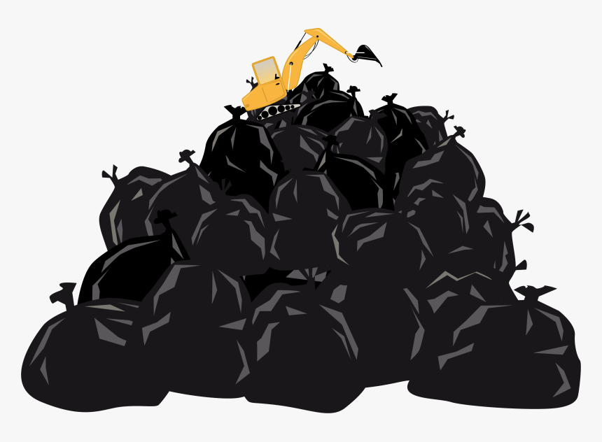 Trash Problem Illustration, HD Png Download, Free Download