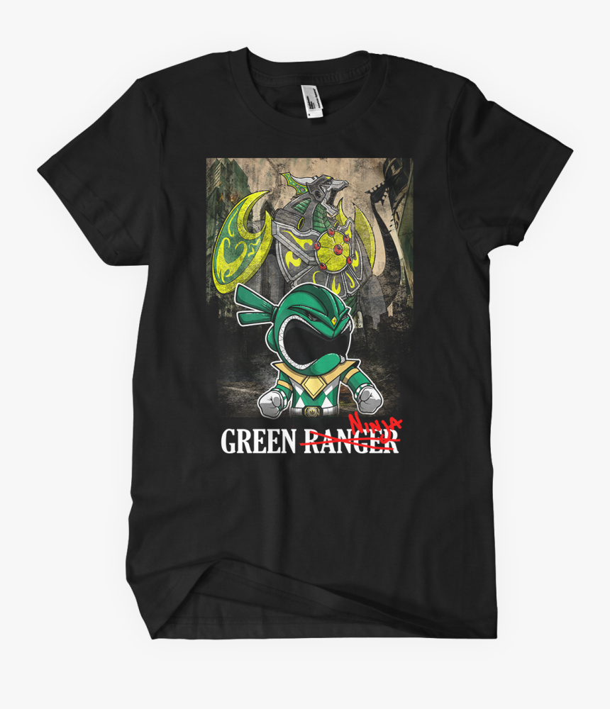 Green Ranger X I"m A Ninja - Nerdfighter Shirt, HD Png Download, Free Download