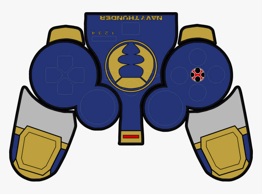 Navy Thunder Ps3 Controller Skin, HD Png Download, Free Download