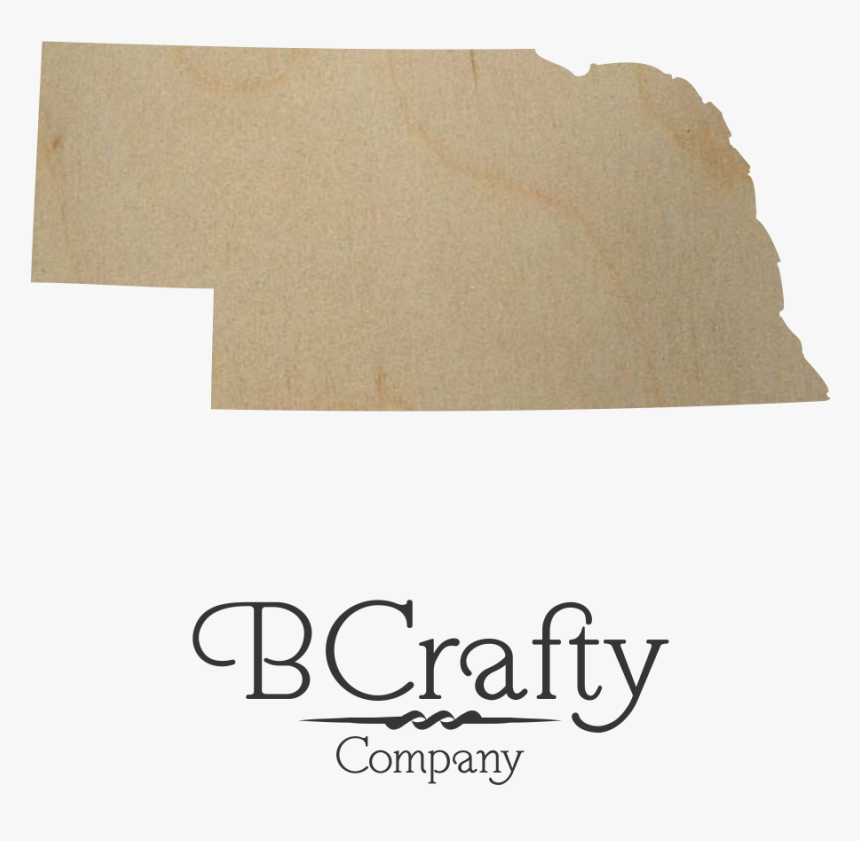 Wooden Nebraska State Shape Cutout - Envelope, HD Png Download, Free Download