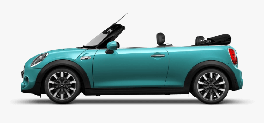 Mini Convertible - Mini Convertible Caribbean Aqua, HD Png Download, Free Download