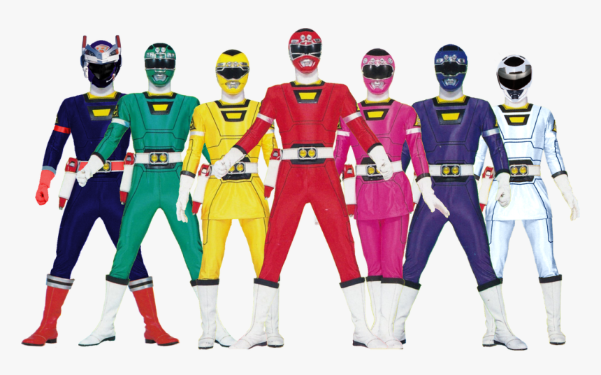 Power Rangers Turbo Souple Figure 5 New Green Ranger - Fan Made Power Rangers Teams, HD Png Download, Free Download