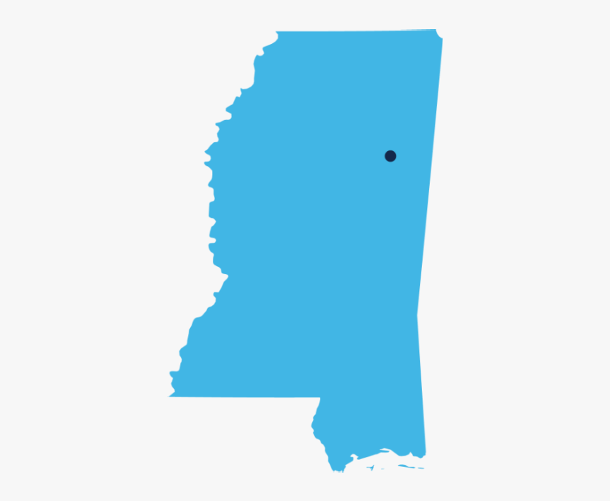 Starkville, Mississippi - Mississippi Red Map, HD Png Download, Free Download