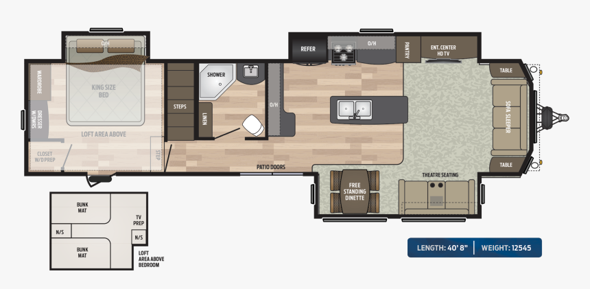 2019 Keystone Residence 40loft, HD Png Download, Free Download