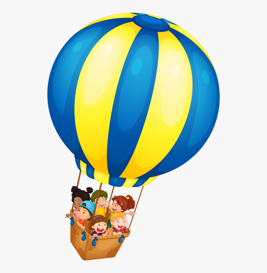Patriotic Clipart Hot Air Balloon - Hot Air Balloon Clipart Png, Transparent Png, Free Download