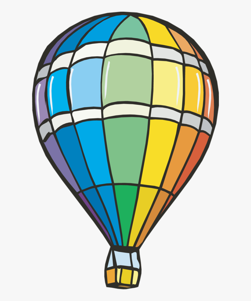 Spice Up Your Design With Free Summer Clip Art - Big Hot Air Balloon Clipart, HD Png Download, Free Download