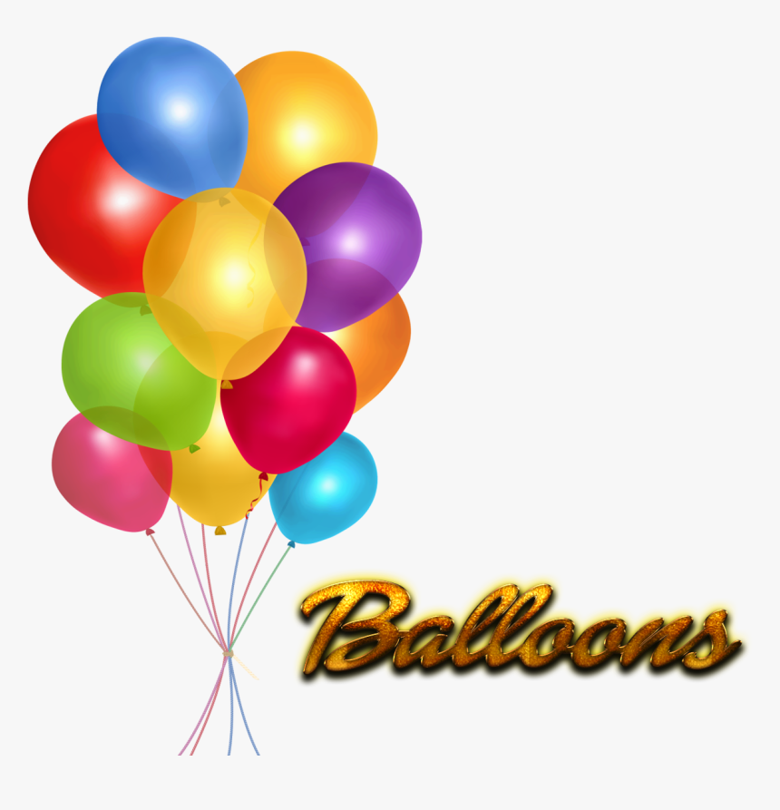 Balloons Png Pic - Birthday Balloons Clear Background, Transparent Png, Free Download
