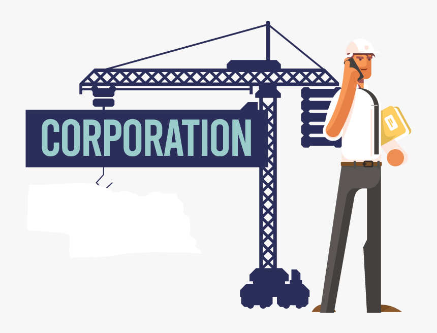 A Man Forming A Corporation In Nebraska - Corporation, HD Png Download, Free Download