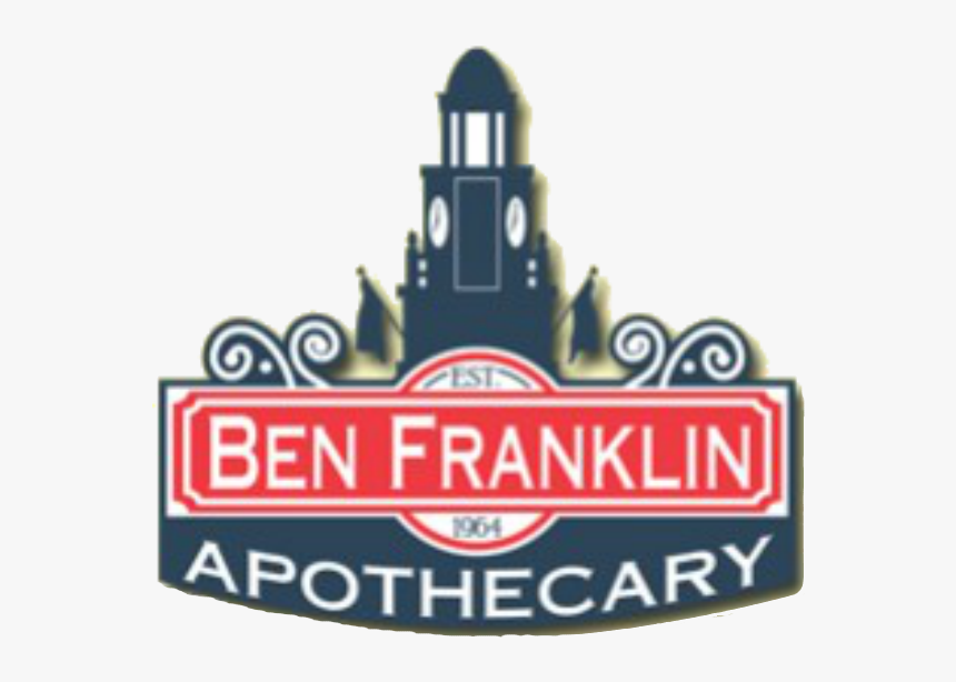 Ben Franklin Apothecary - Label, HD Png Download, Free Download