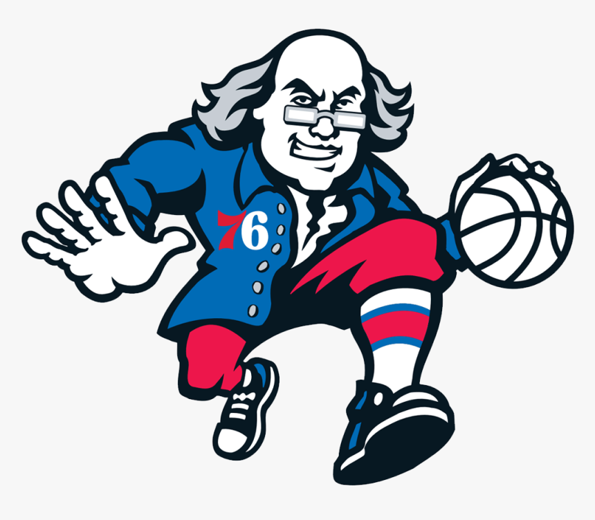 76ers Ben Franklin Logo, HD Png Download, Free Download