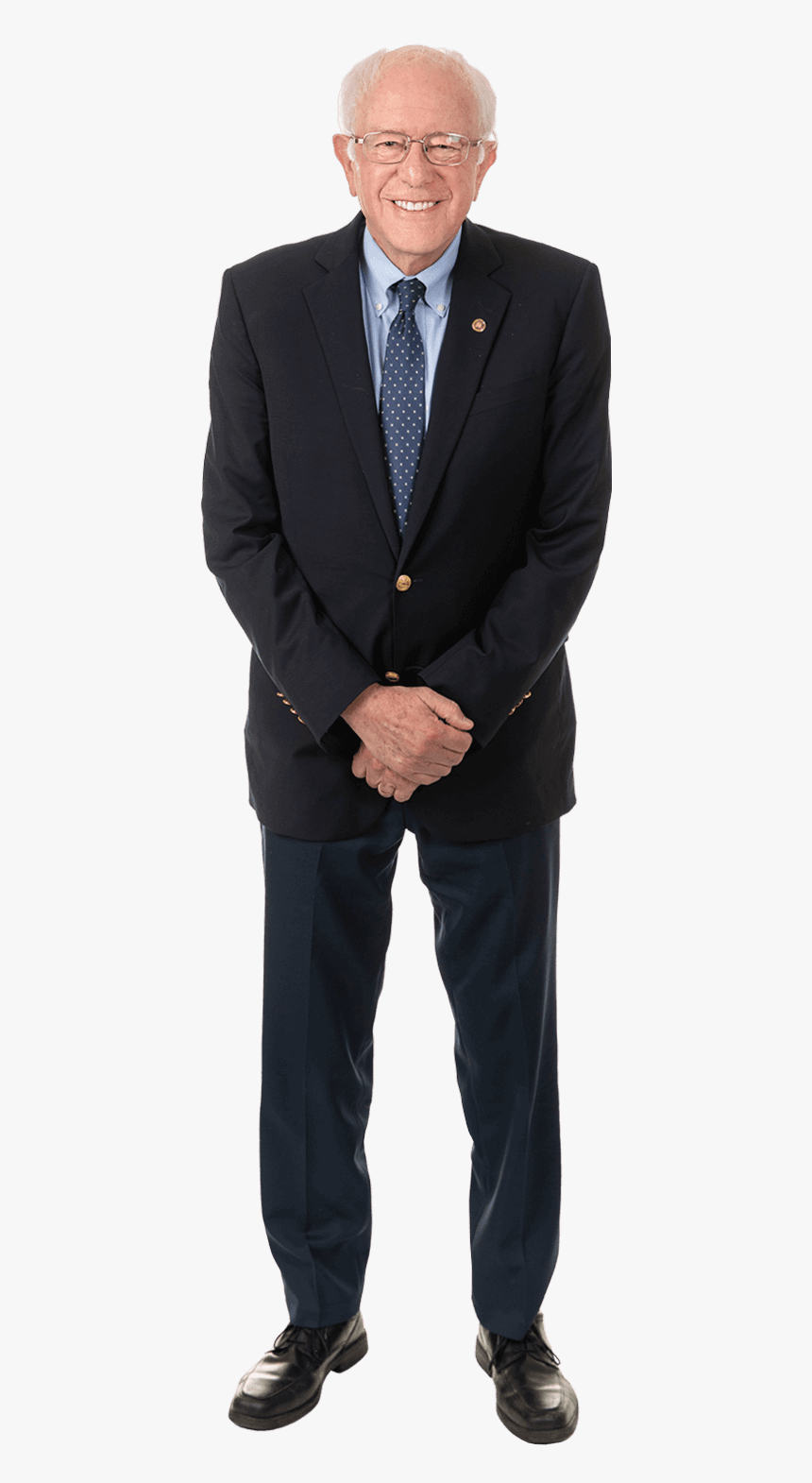 Bernie Sanders Standing Transparent, HD Png Download, Free Download