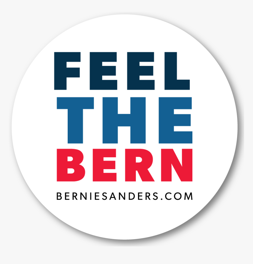 Image Of Feel The Bernie Sticker - Circle, HD Png Download, Free Download