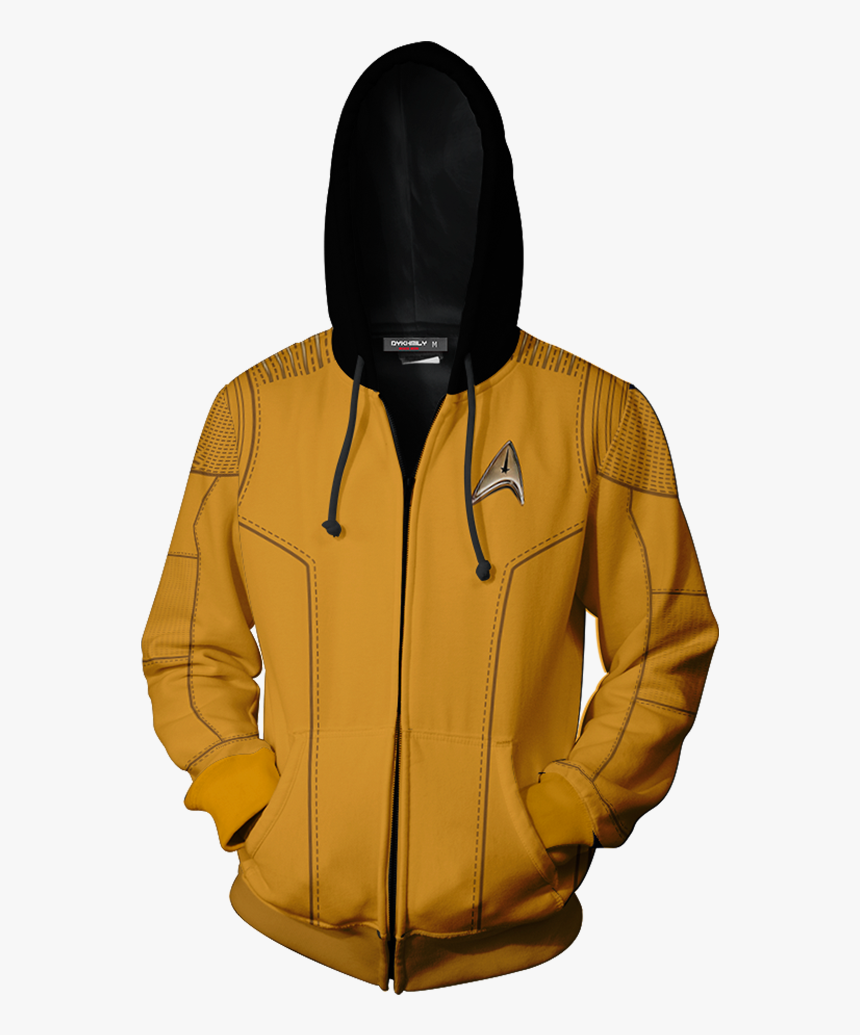 Hover To Zoom - Star Trek Discovery Hoodie, HD Png Download, Free Download