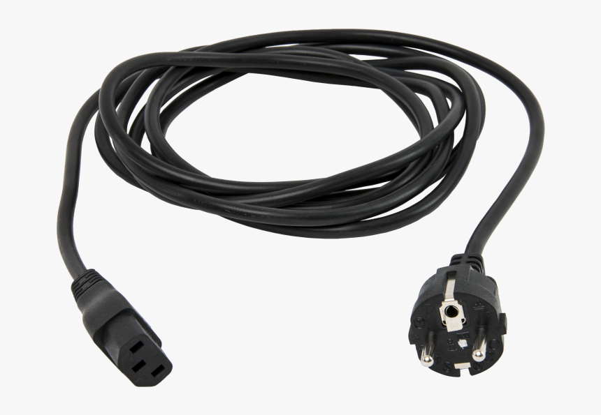 18652 10 A Detachable Power Cord For Use In Continental - Usb Cable, HD Png Download, Free Download