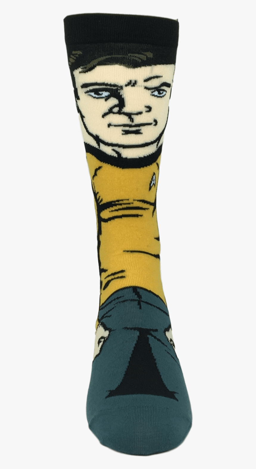 Star Trek Kirk 360 Socks"
 Class= - Illustration, HD Png Download, Free Download