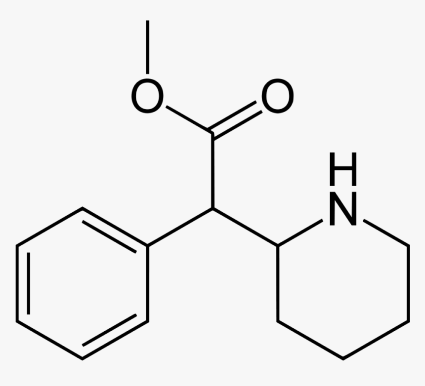 Methylphenidate Structure, HD Png Download, Free Download