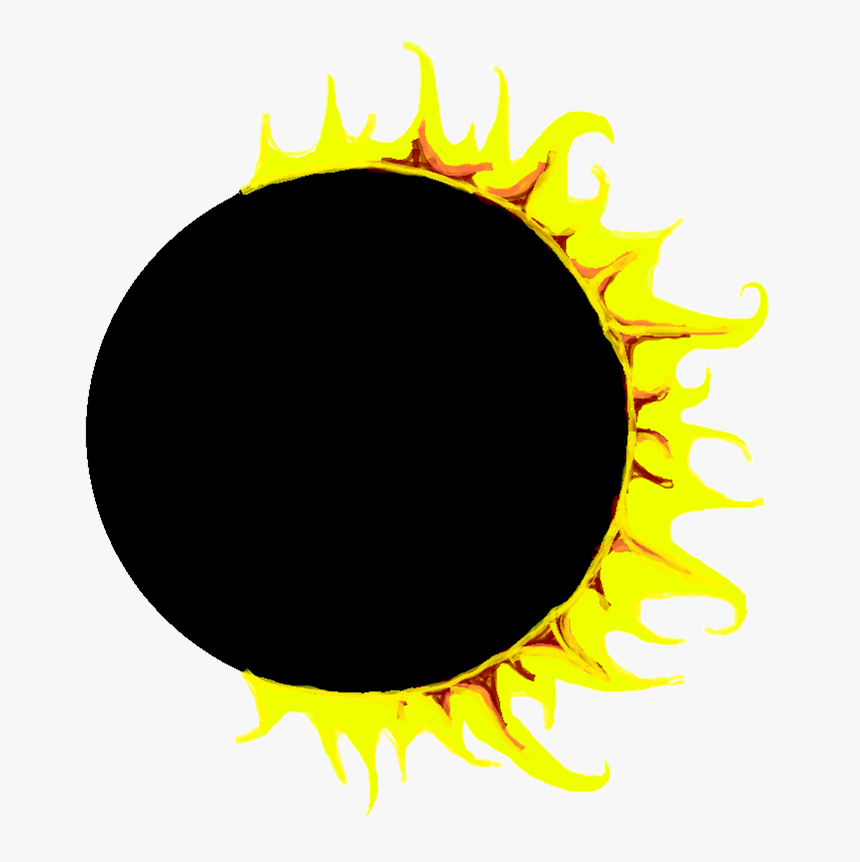 Eclipse Clipart Sun Symbol - Solar Eclipse Clipart, HD Png Download, Free Download