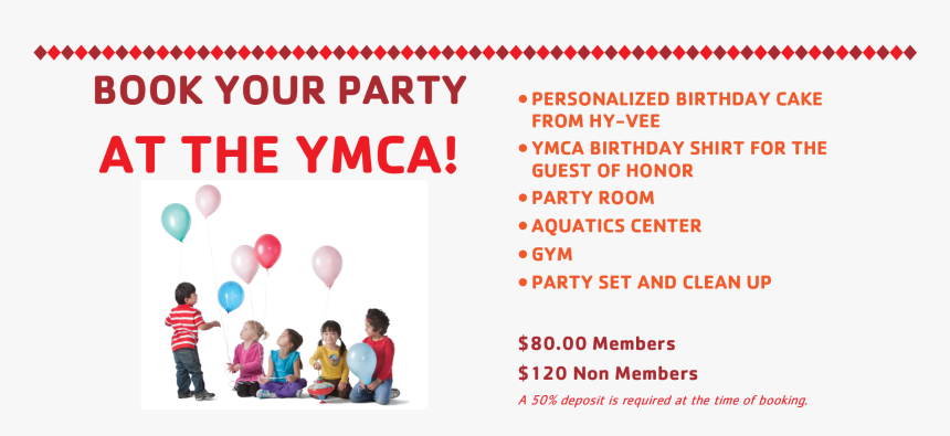 Birthdays At The Y - Ymca, HD Png Download, Free Download