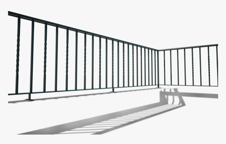 Wrought Iron - Milton - Plain Wrought Iron Railings, HD Png Download, Free Download