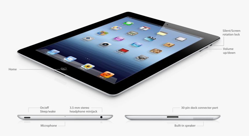 3rd Generation Ipad 3 Gen, HD Png Download, Free Download