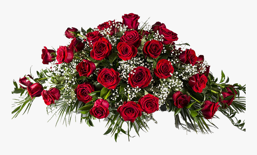 Red Roses Funeral Flowers, HD Png Download, Free Download