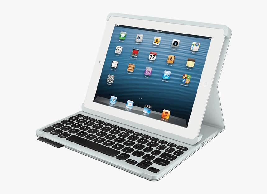 Keyboard Folio - Ipad Tablet With Keyboard, HD Png Download, Free Download