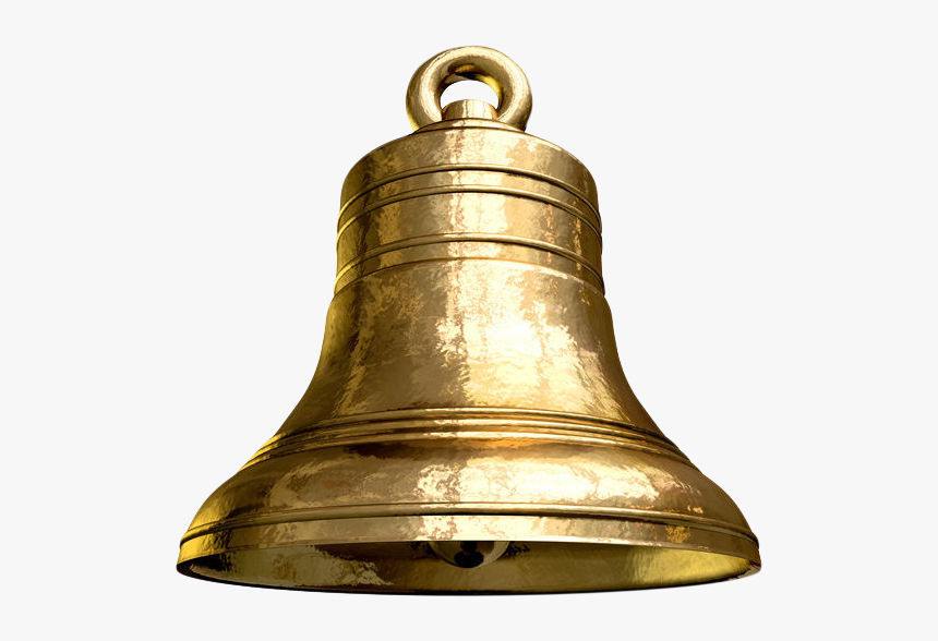 Golden Church Bell Transparent Png Image Free Download - Bell With Transparent Background, Png Download, Free Download