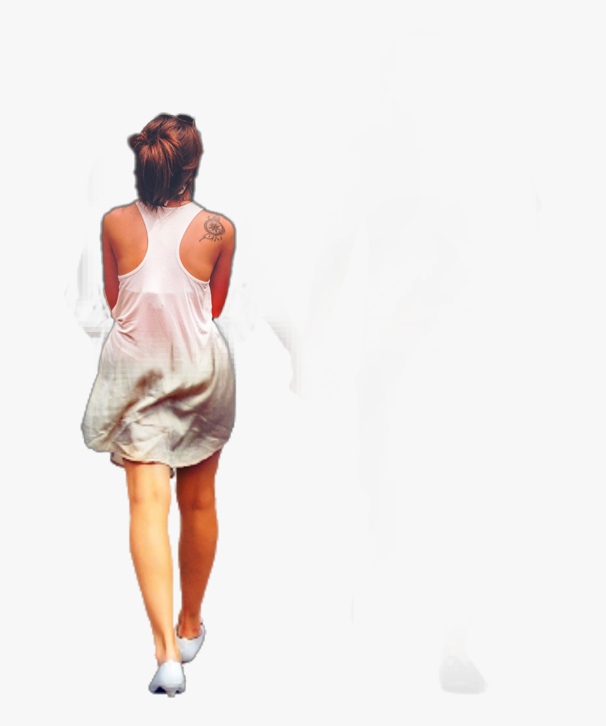 #girl #walking #back - Walk Girl Back Png, Transparent Png, Free Download