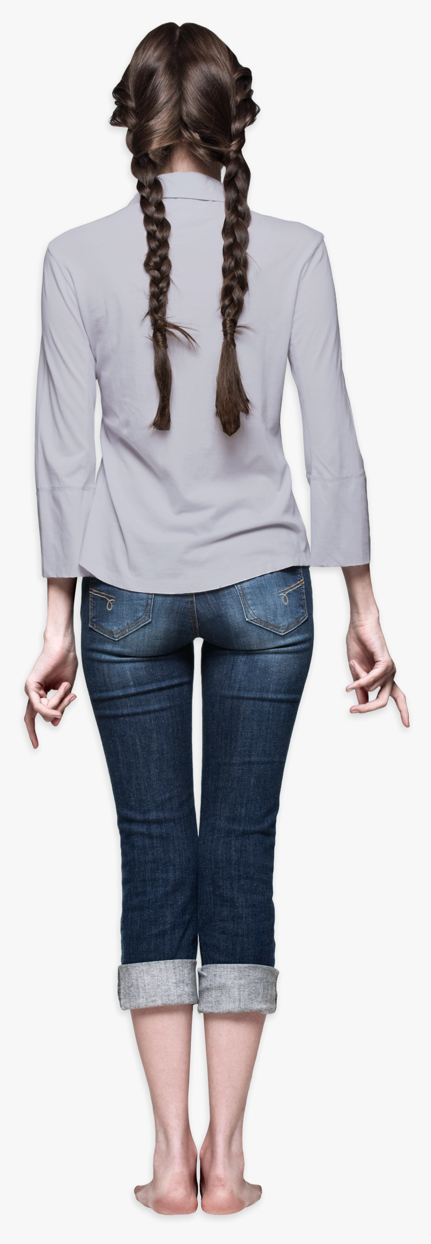 Woman Back Png, Transparent Png, Free Download