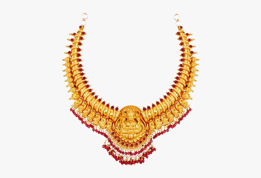 Png Jewellers Pune Gold Rate - Temple Gold Necklace Designs, Transparent Png, Free Download