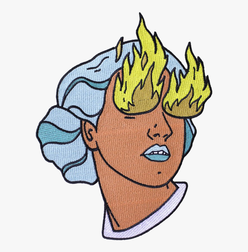 Fire Eye Girl Back Patch - Fire Eye Girl, HD Png Download, Free Download